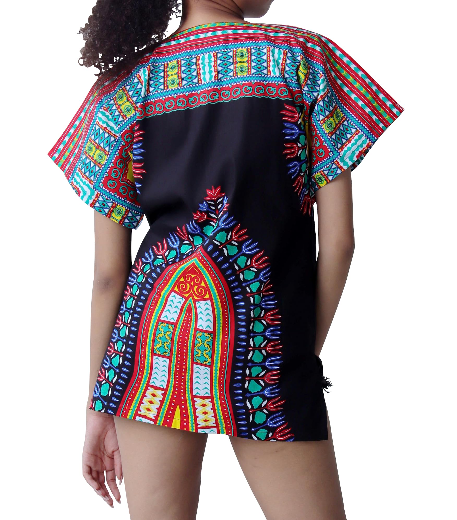 DA'IKI Traditional African Spearhead Warrior Shirt for Men and Women 100% Cotton - Image 4